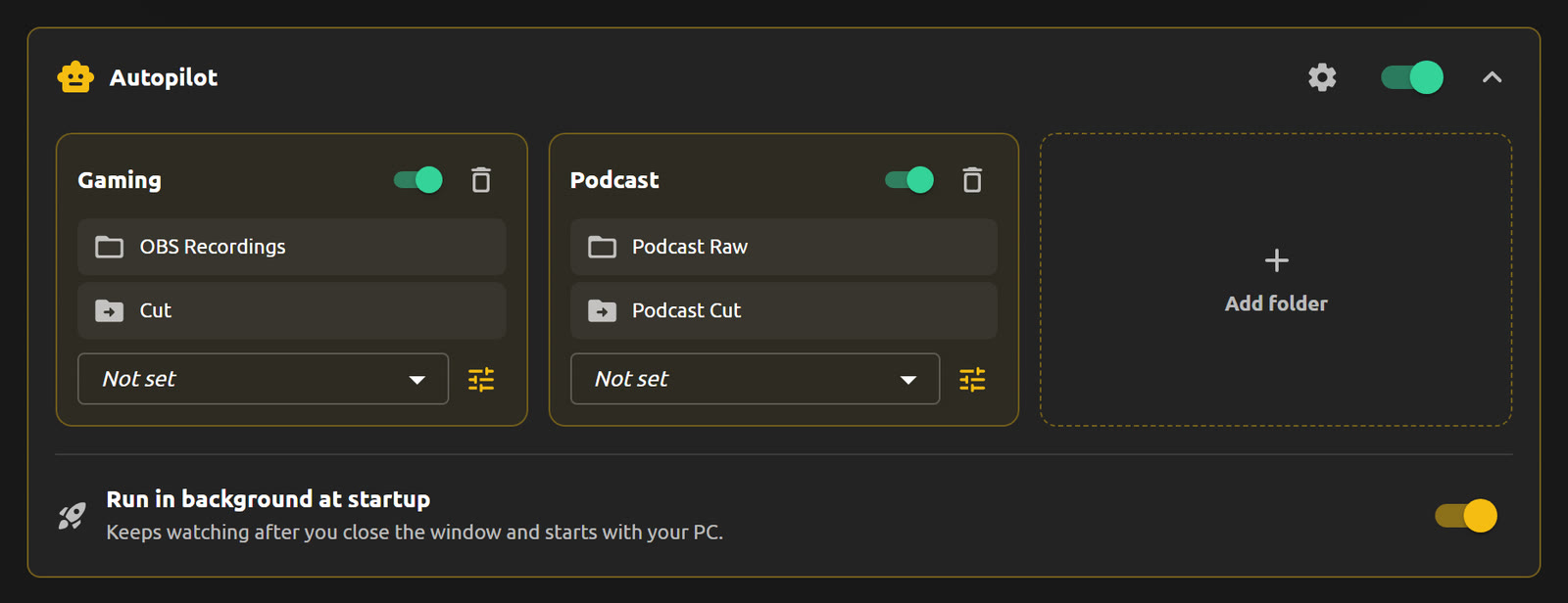Autopilot: no clicks at all